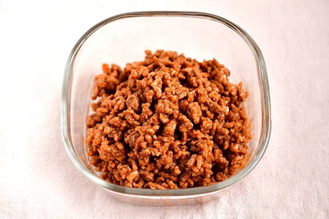 炒めるだけ♪簡単「ケチャップそぼろ」がご飯やアレンジ料理に便利！