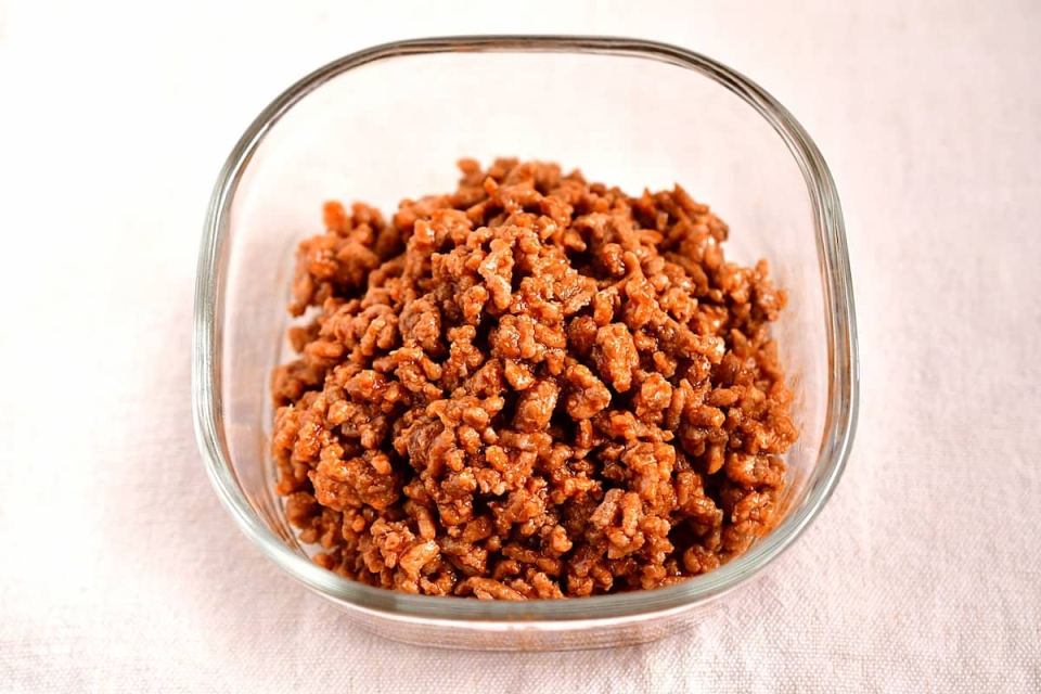 炒めるだけ♪簡単「ケチャップそぼろ」がご飯やアレンジ料理に便利!