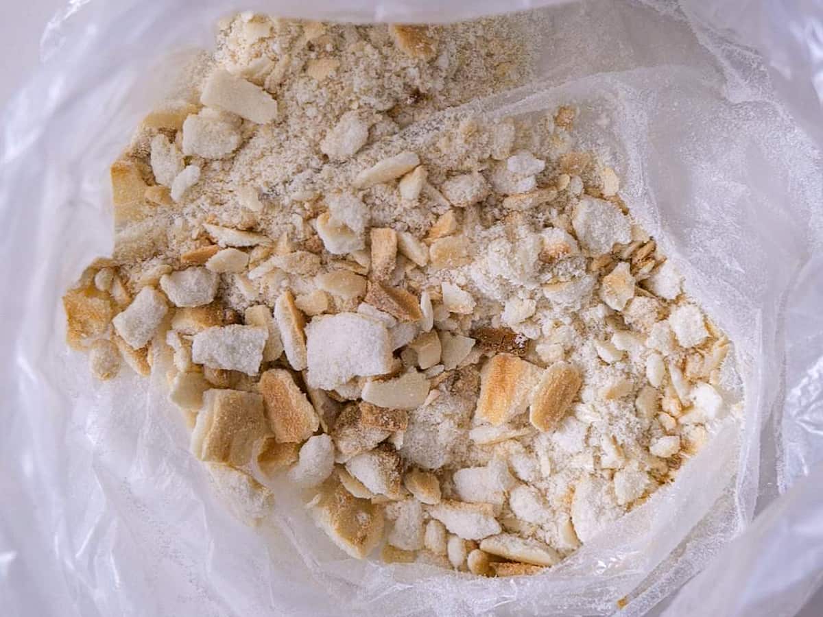 半熟卵のハンバーグ作り方