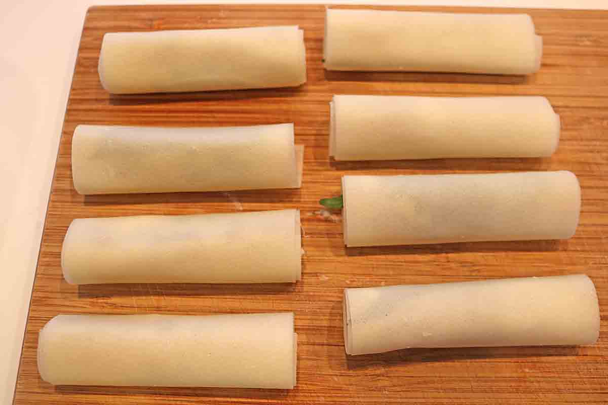 えびとはんぺん春巻き９