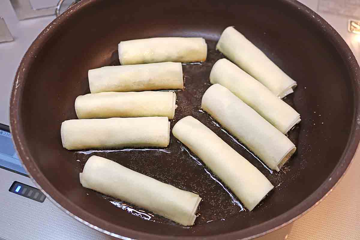 えびとはんぺん春巻き１０