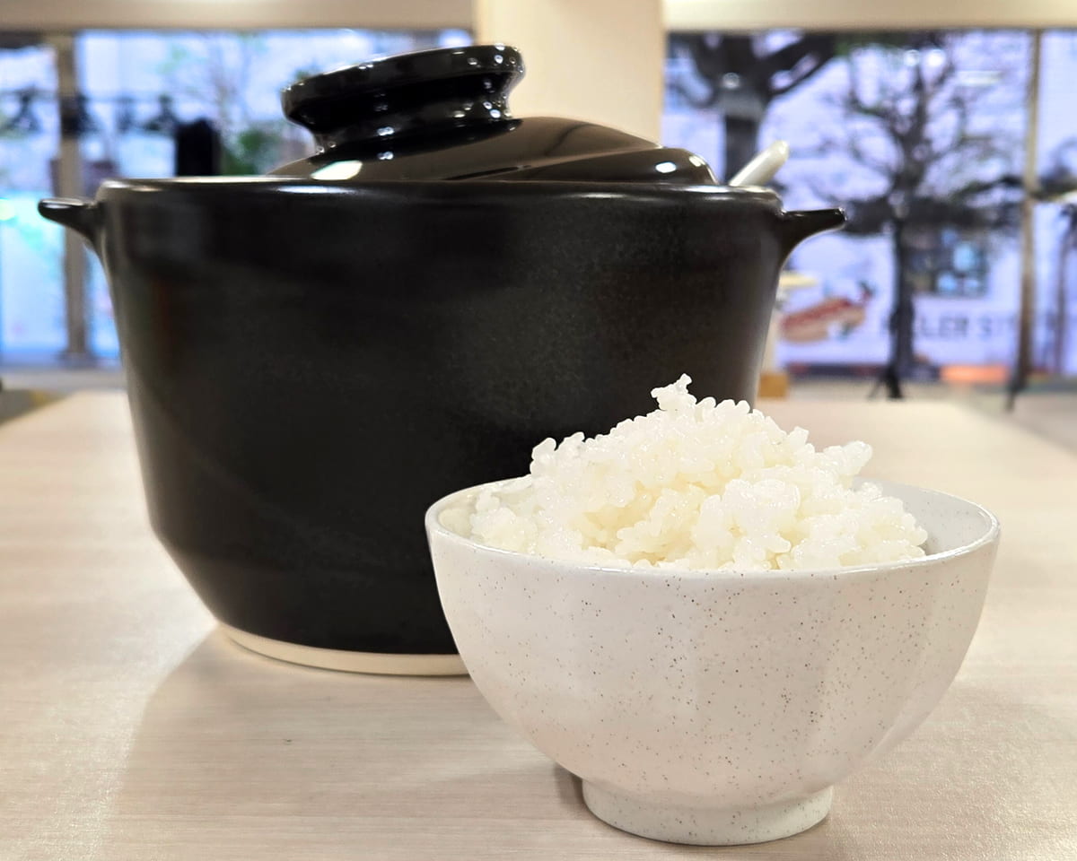 究極のごはん鍋HACHI 3合炊 ご飯