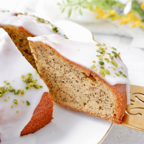 しゃりっと甘酸っぱいアイシング♪簡単＆絶品「米粉のレモンティーケーキ」レシピ