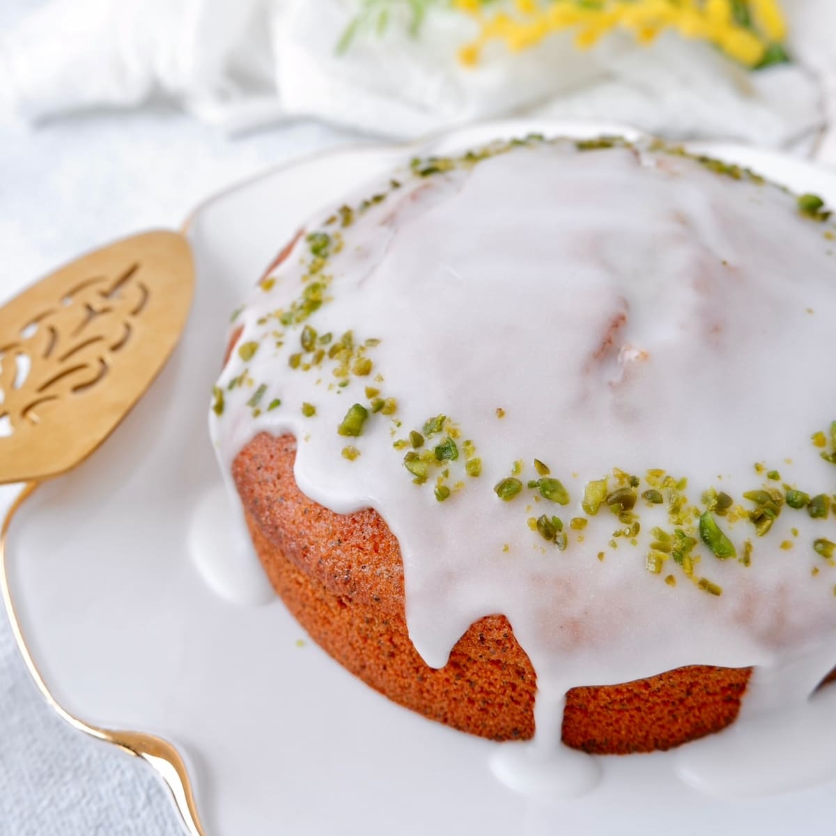 米粉のレモンティーケーキ
