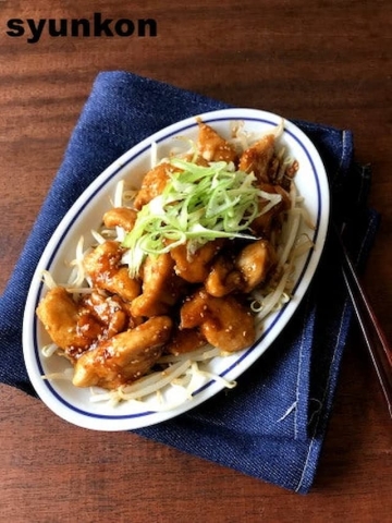 鶏むね肉＆もやしで♪冷めてもおいしい「鶏のコクうましょうが焼き」レシピ