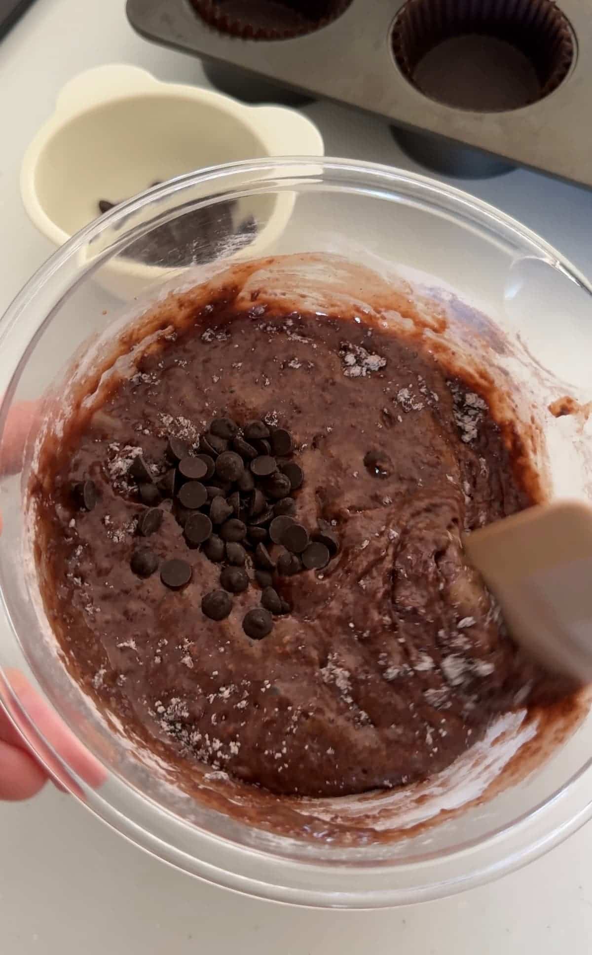 チョコチップマフィン