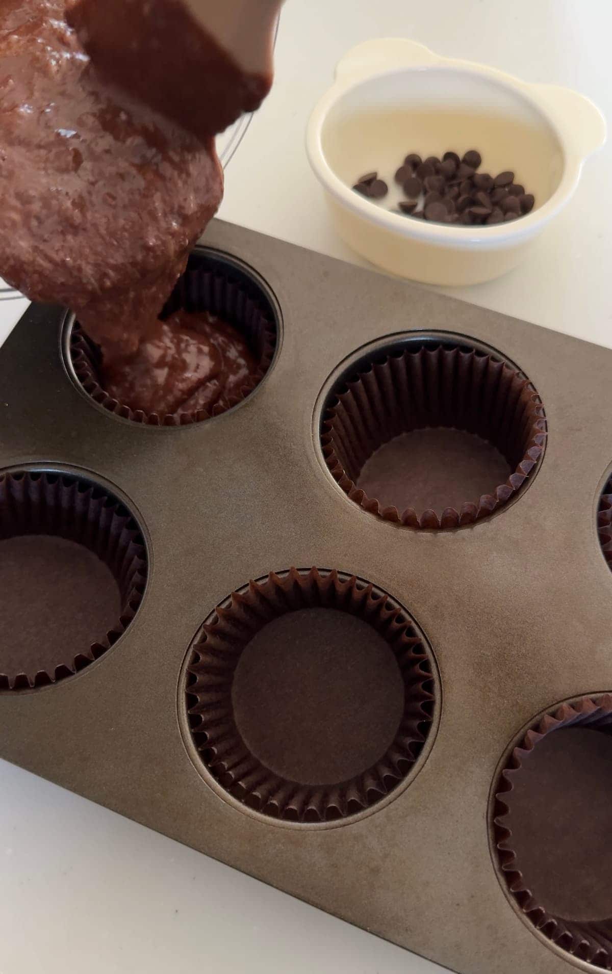 チョコチップマフィン