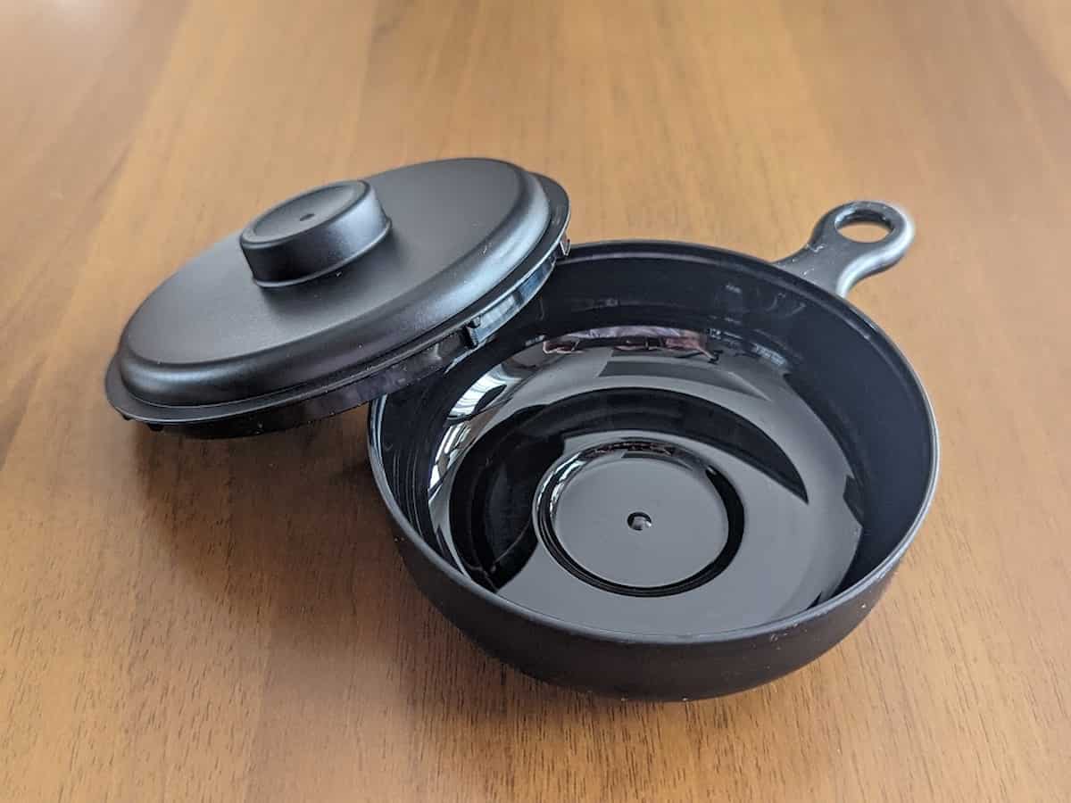 ダイソー　電子レンジ調理器目玉焼き01