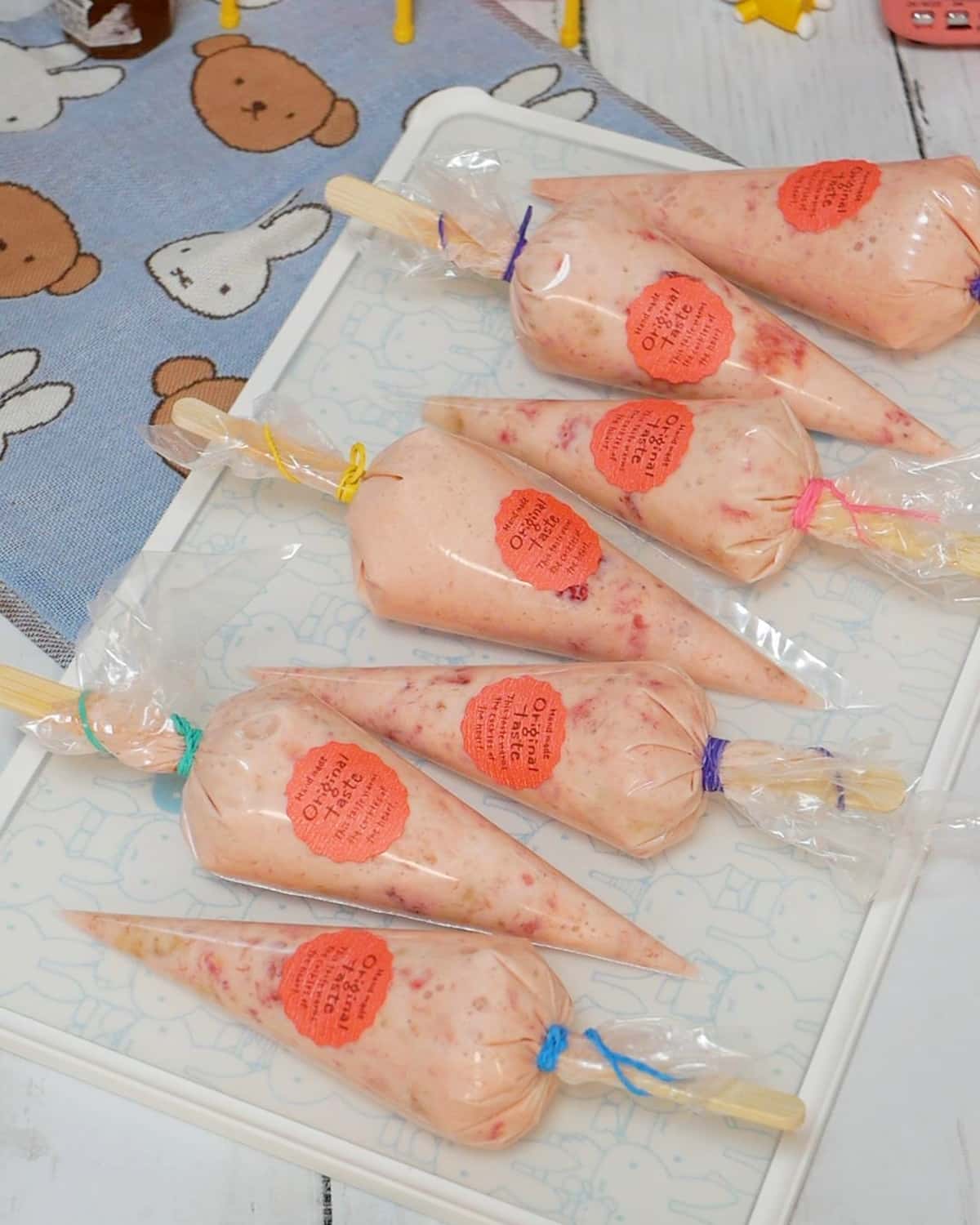 いちごバナナミルクアイス