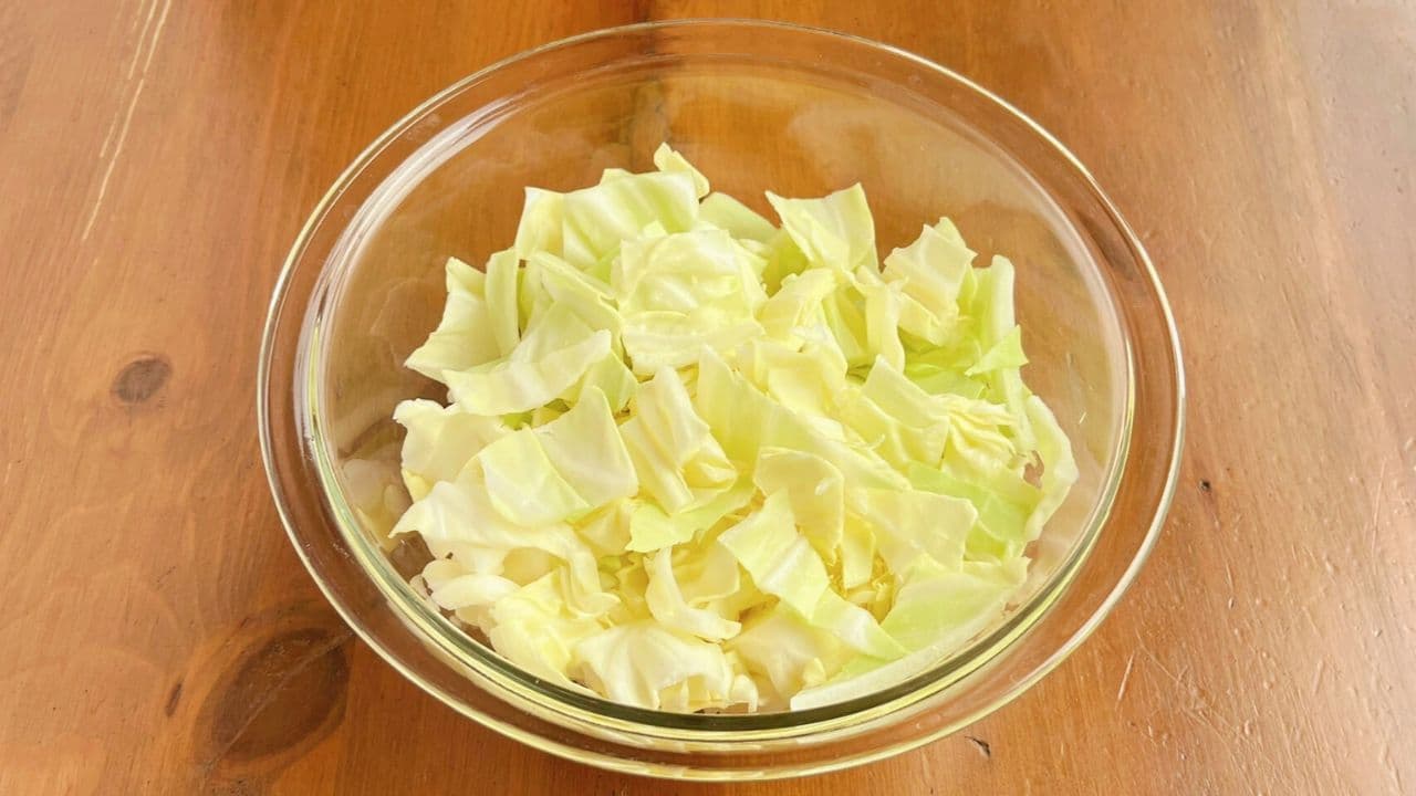 肉味噌キャベツ