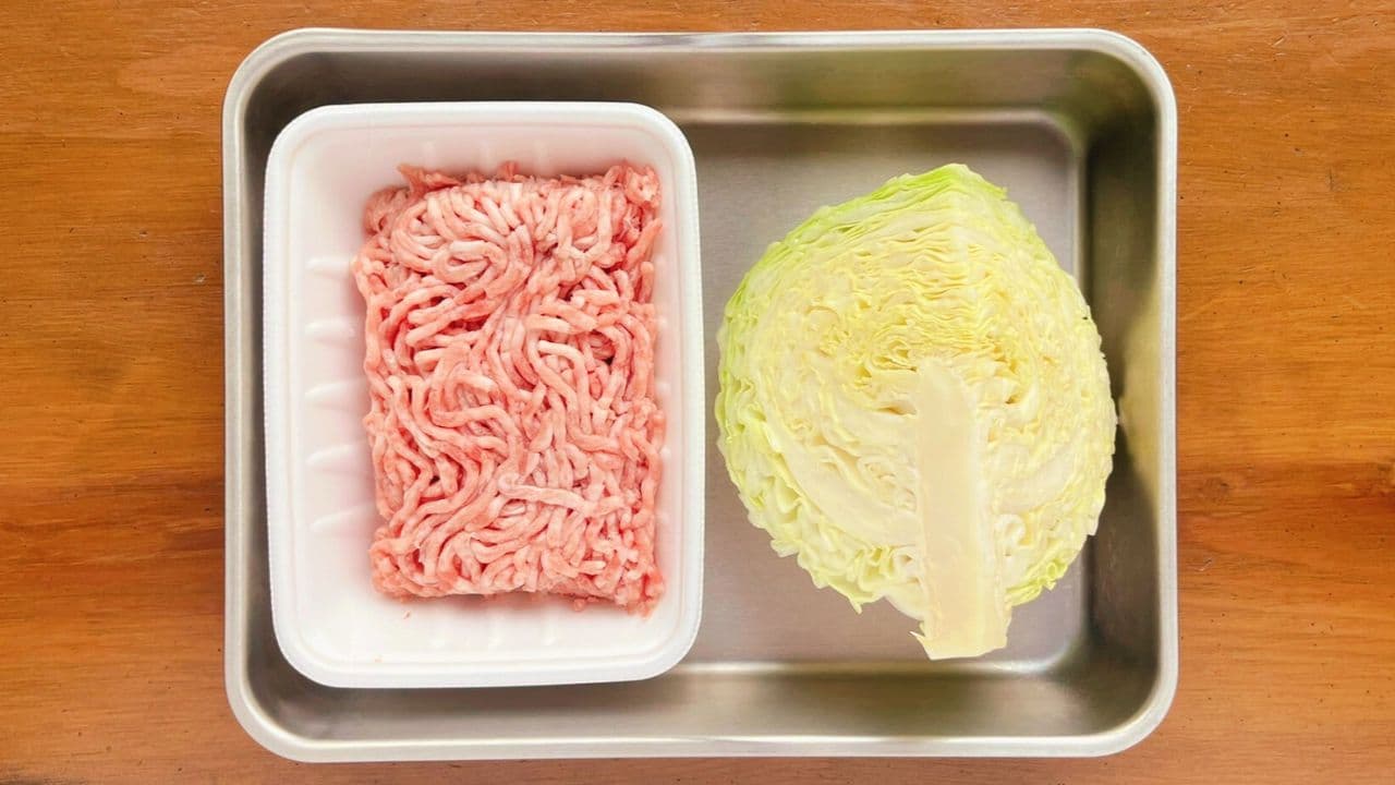 肉味噌キャベツ