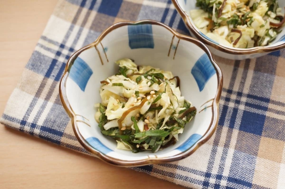 お箸がすすむ！「大葉×キャベツ」のさわやか副菜
