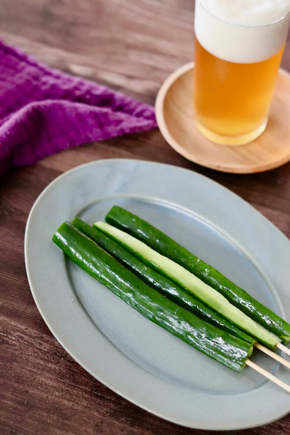【3分仕込み】暑い日のおつまみに最高！「きゅうりの塩風味漬け」