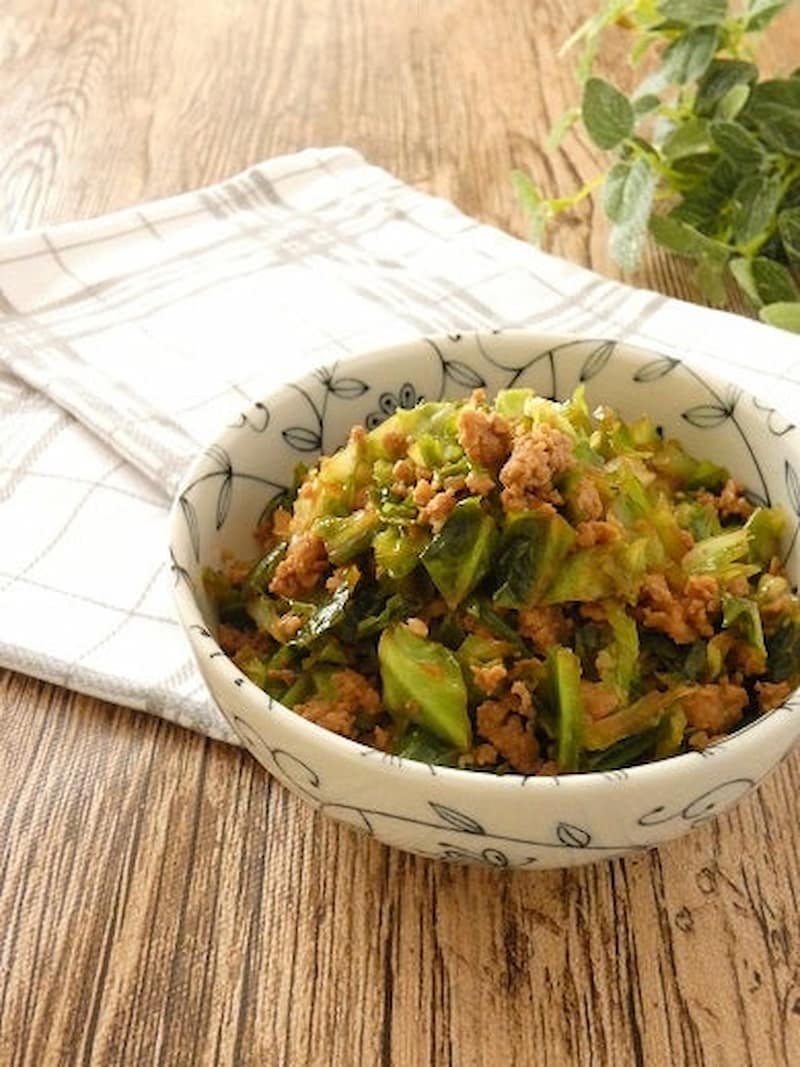 食材2つ♪「豚ひき肉×キャベツ」で作る簡単炒め物