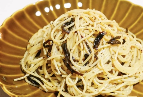 間違いないおいしさ！「塩昆布×バター」のやみつきパスタ