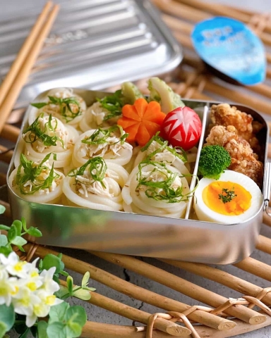 夏におすすめ！「ひんやり麺」で作るお弁当のアイデア