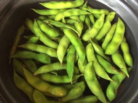 風味、旨味アップ！昆布だしで美味しい枝豆