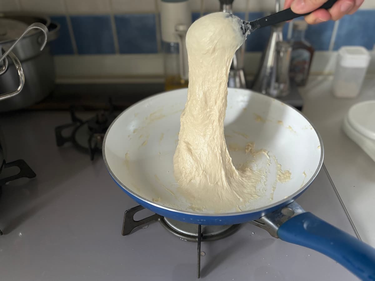 なんちゃって食パン、フライパン