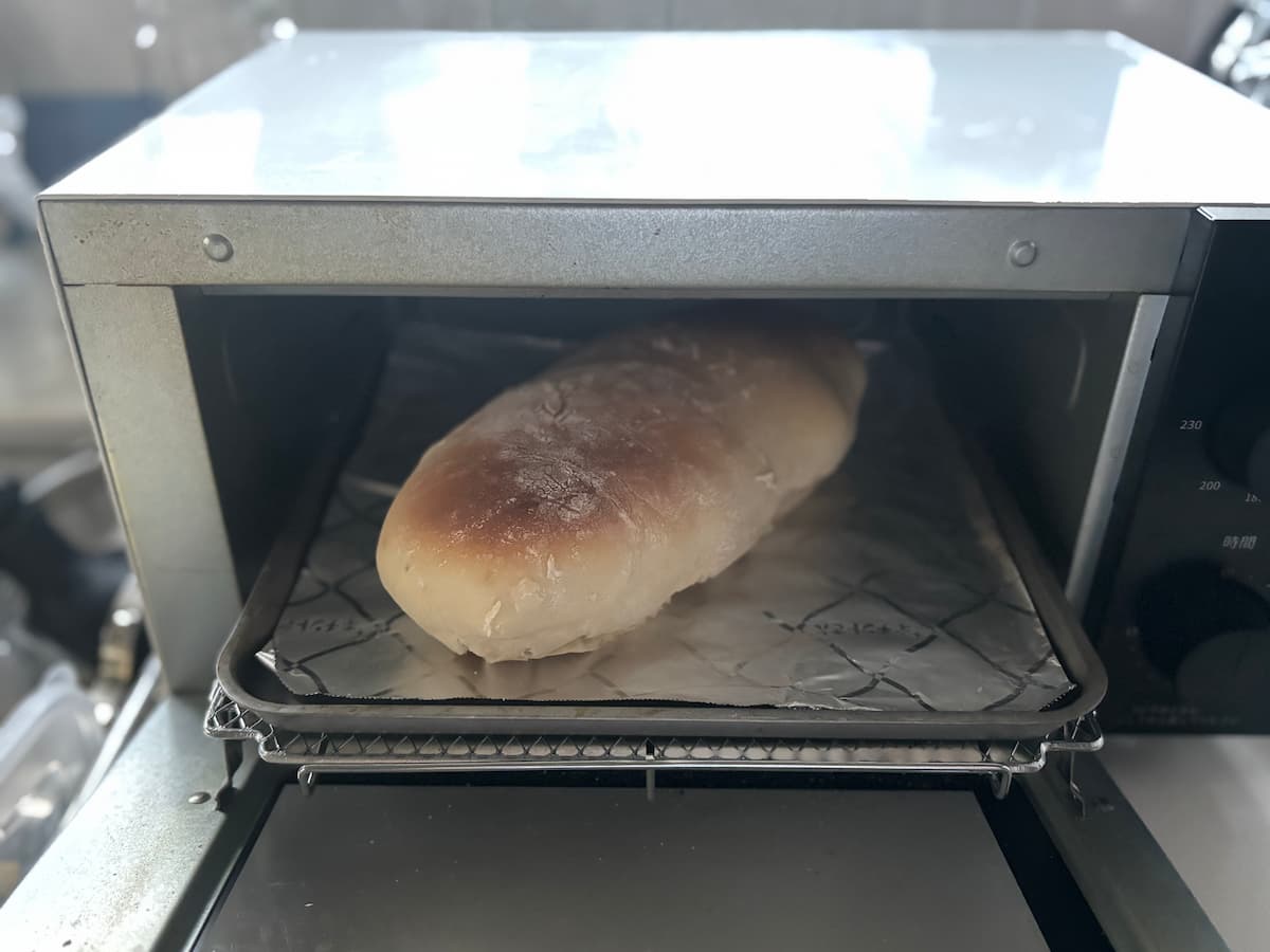 なんちゃって食パン、フライパン