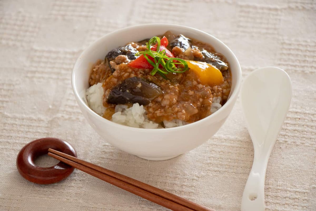 圧力鍋で作る麻婆なす