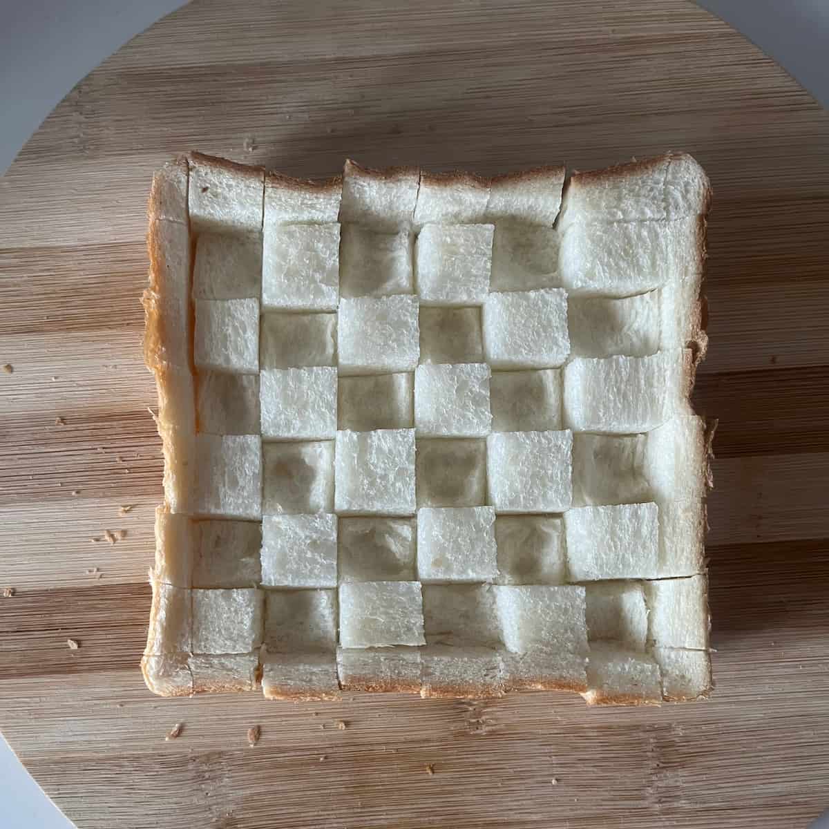モザイクバタートースト
