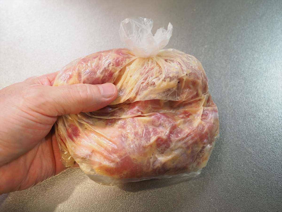鶏もも肉の味噌漬け焼き