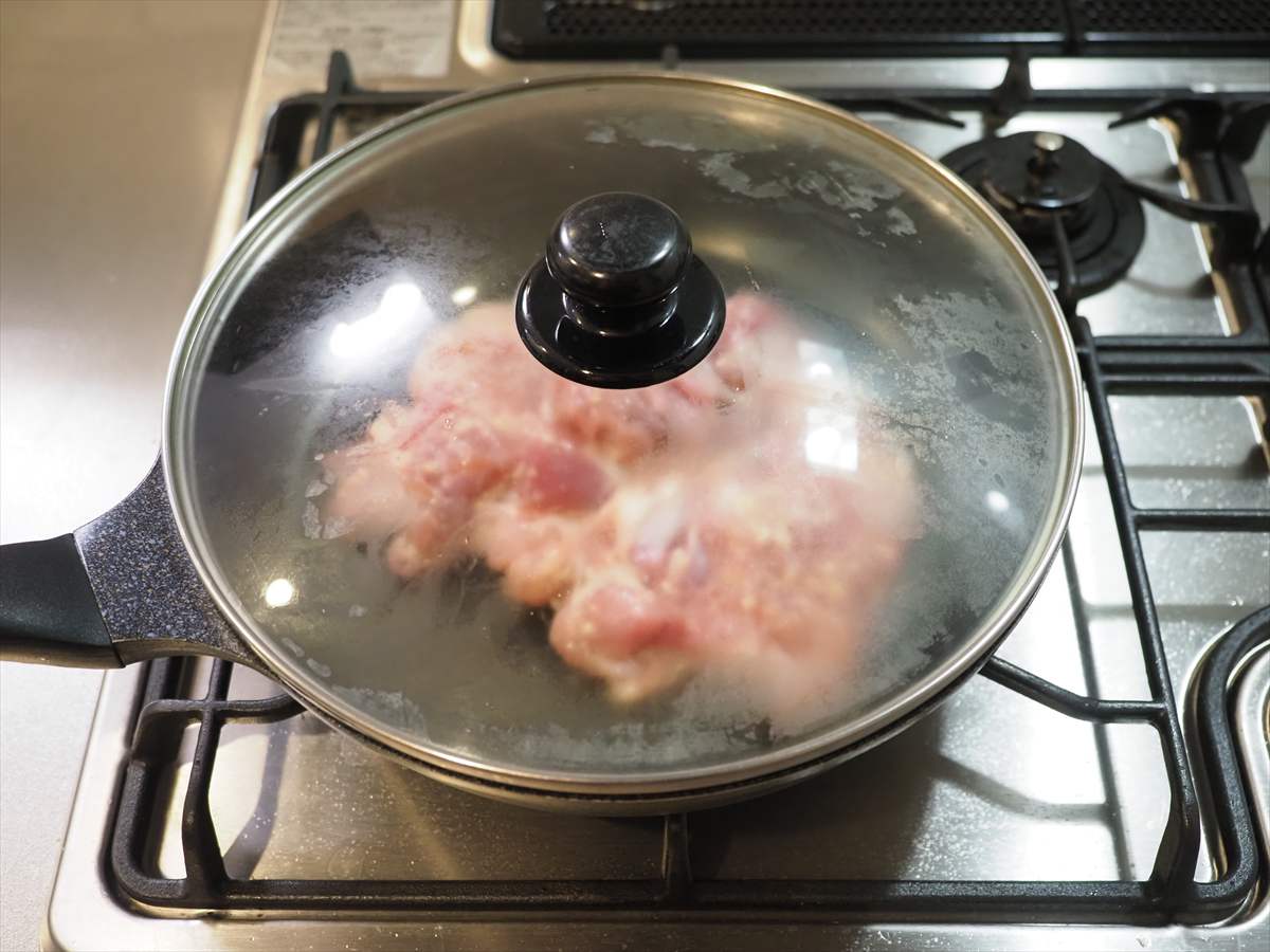鶏もも肉の味噌漬け焼き