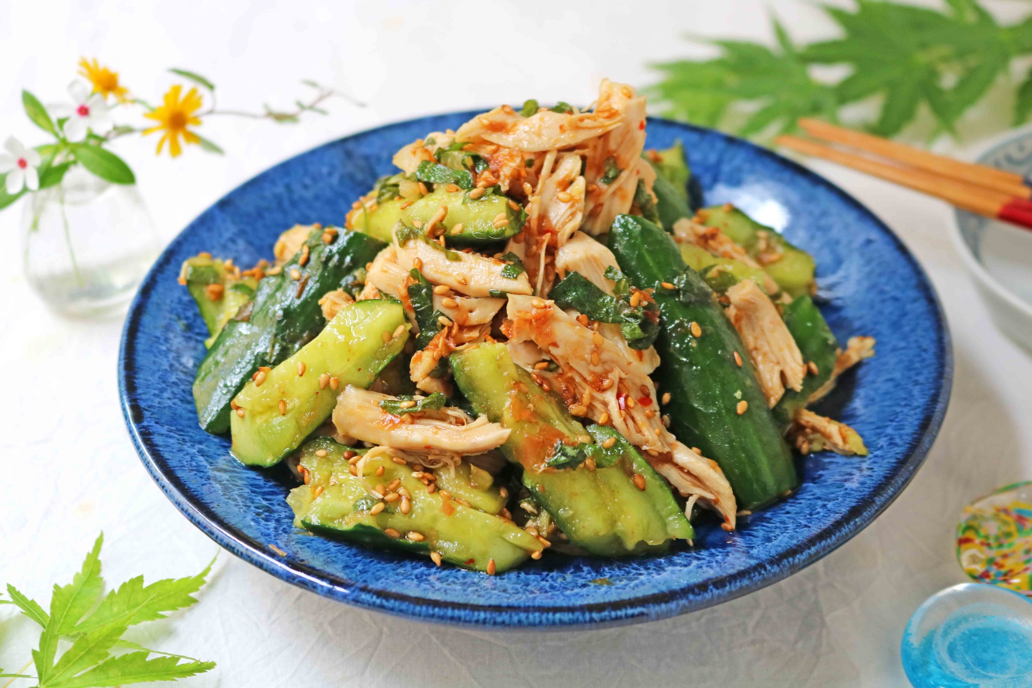 ささみときゅうり１