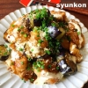 ご飯もビールもすすむ♪「鶏となすの甘酢だれ（マヨソースがけ）」簡単レシピ