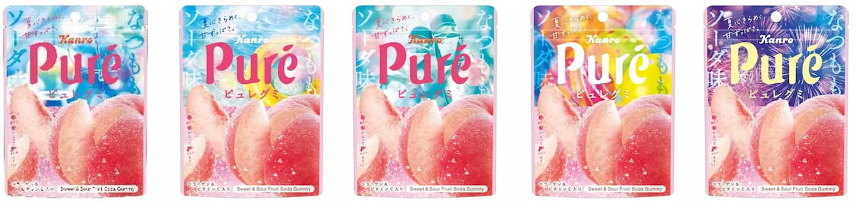 ピュレグミなつももソーダ