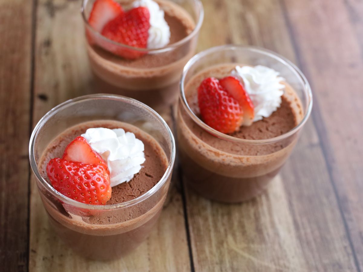 マシュマロと板チョコで簡単チョコレートムース