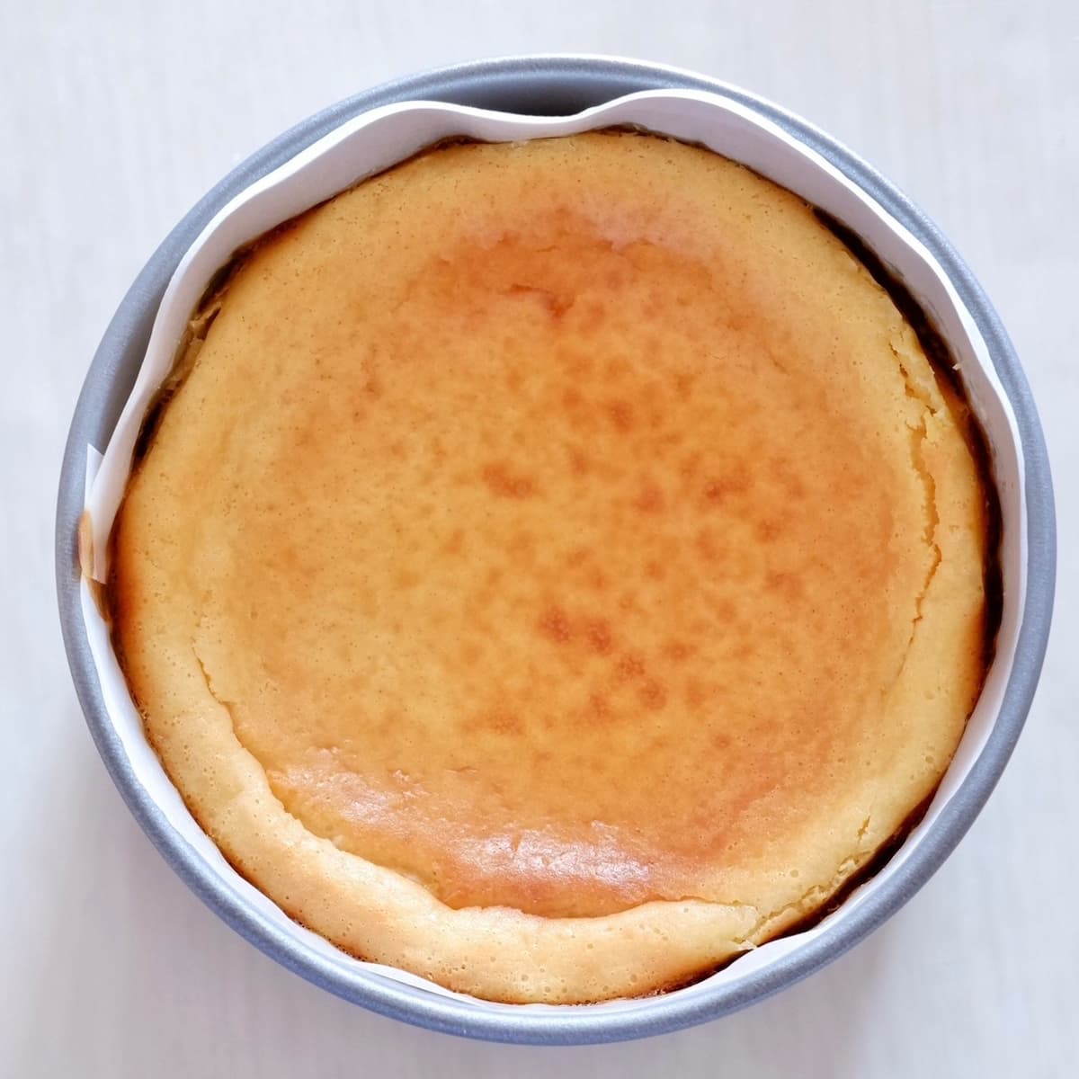 パイナップルのお豆腐チーズケーキ