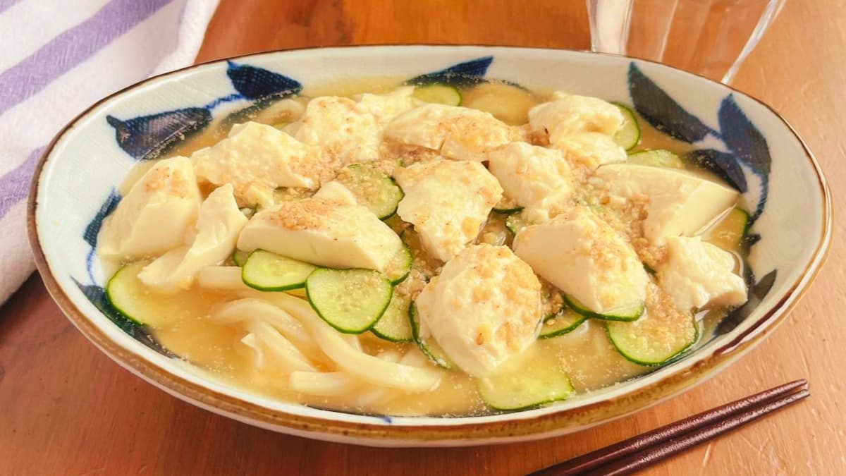 冷や汁風うどん