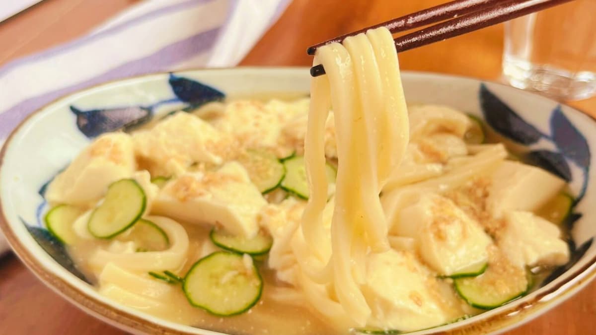 冷や汁風うどん
