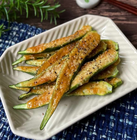 焼いて！揚げて！パパッと作れておいしい「オクラ」副菜レシピ