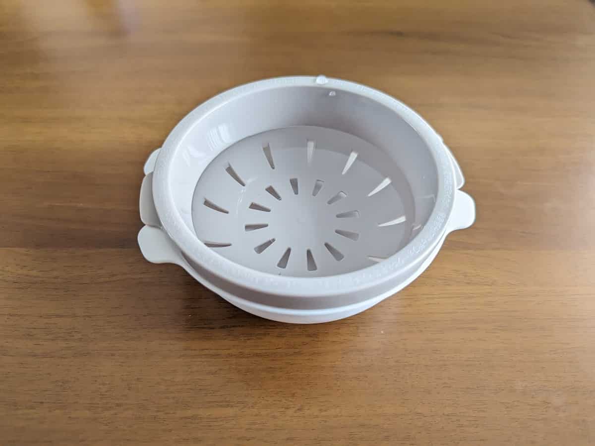 電子レンジ調理器　半熟たまご風　Ｗ 使い方