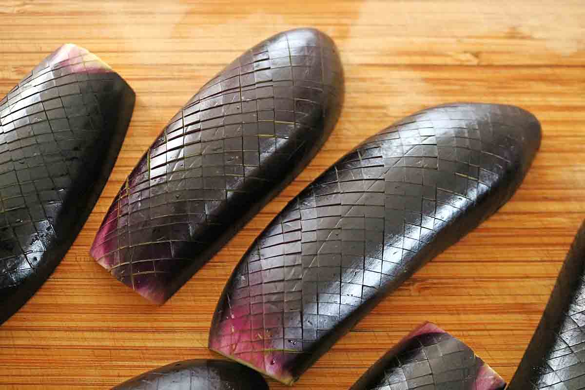 なすの焼きびたし３