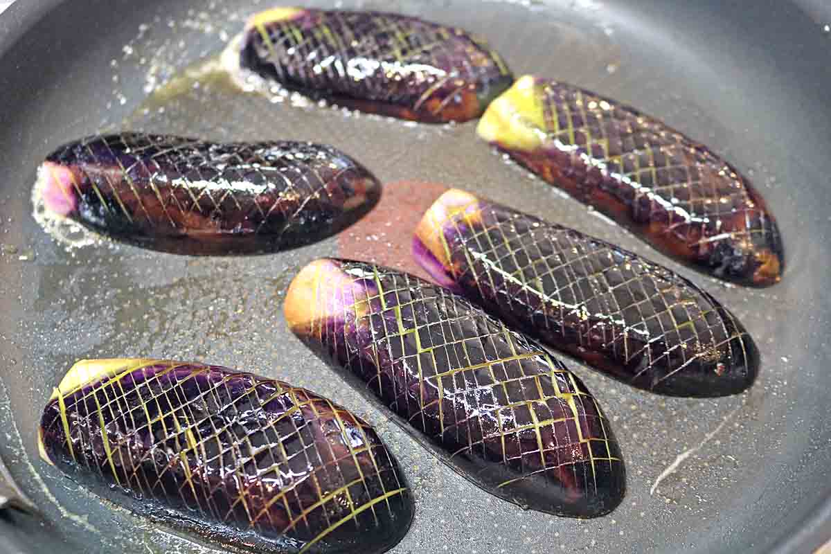 なすの焼きびたし６
