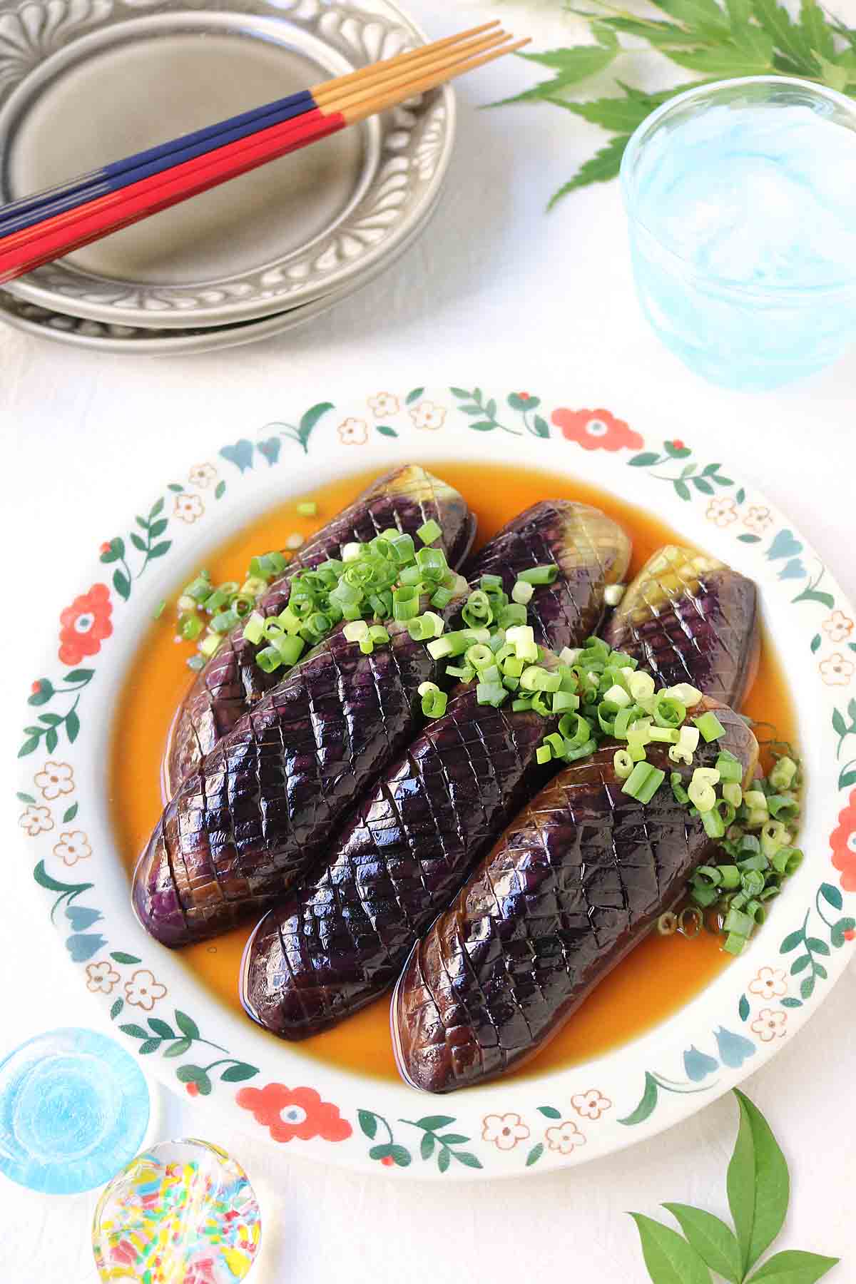 なすの焼きびたし１