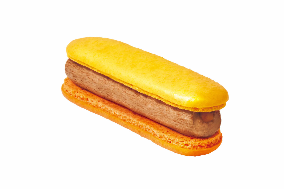 マカロン サンド（チョコレート＆パッション パイン）