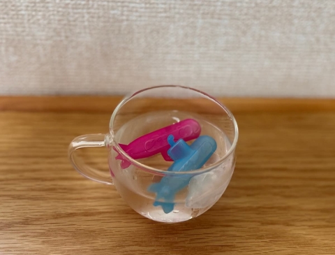 冷たいドリンクをキープ♪かわいい形で子どもも喜ぶキャンドゥ「アイスキューブ」