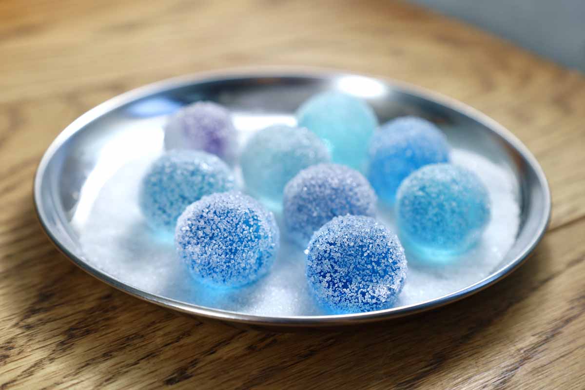 「まるでビー玉のような琥珀糖」レシピ
