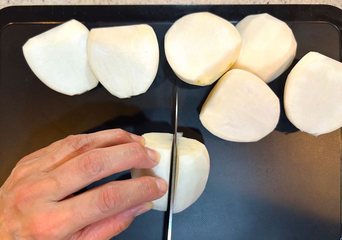 かぶの炊いたん工程1