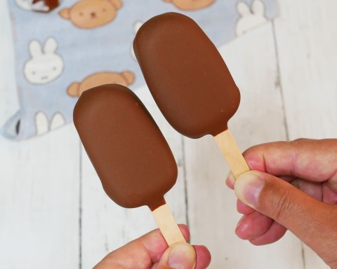 海外でバズり中！ペットボトルでシェイクして作る「チョコレートアイス」