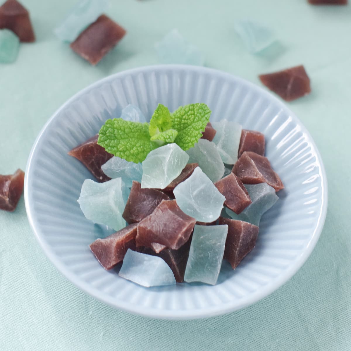 「魔法の琥珀糖」チョコミント