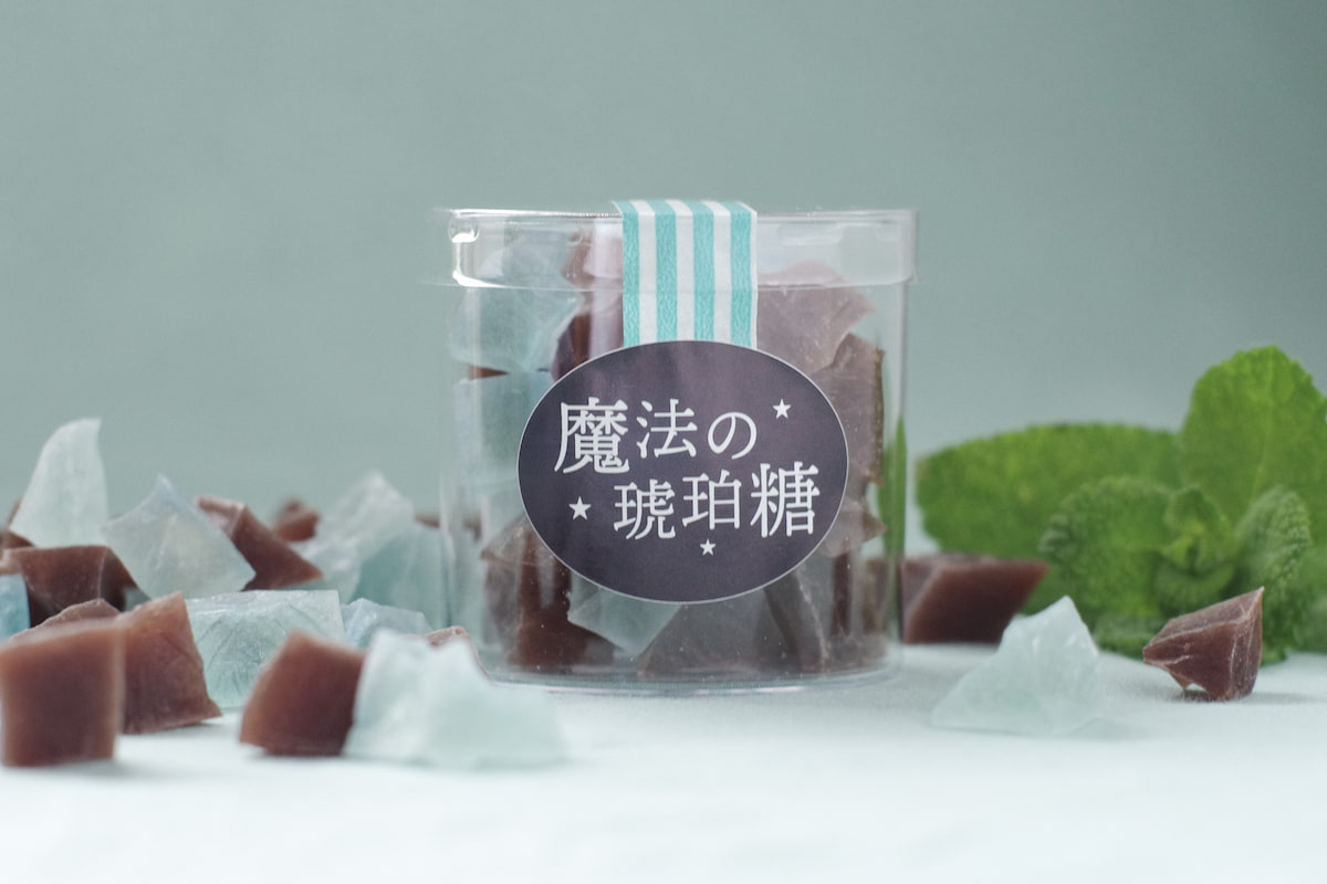 「魔法の琥珀糖」チョコミント