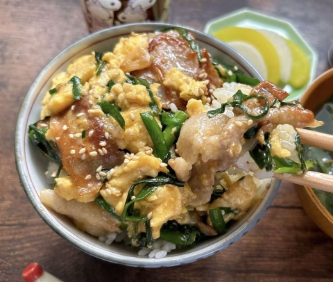 これで夏バテ知らず！ガッツリ食べたい「スタミナ満点豚丼」