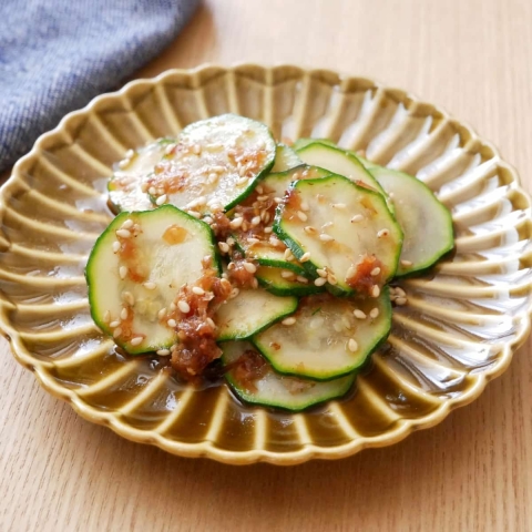 暑い日に作ってみて！ポン酢＆めんつゆで簡単「ズッキーニのさっぱり和え」レシピ