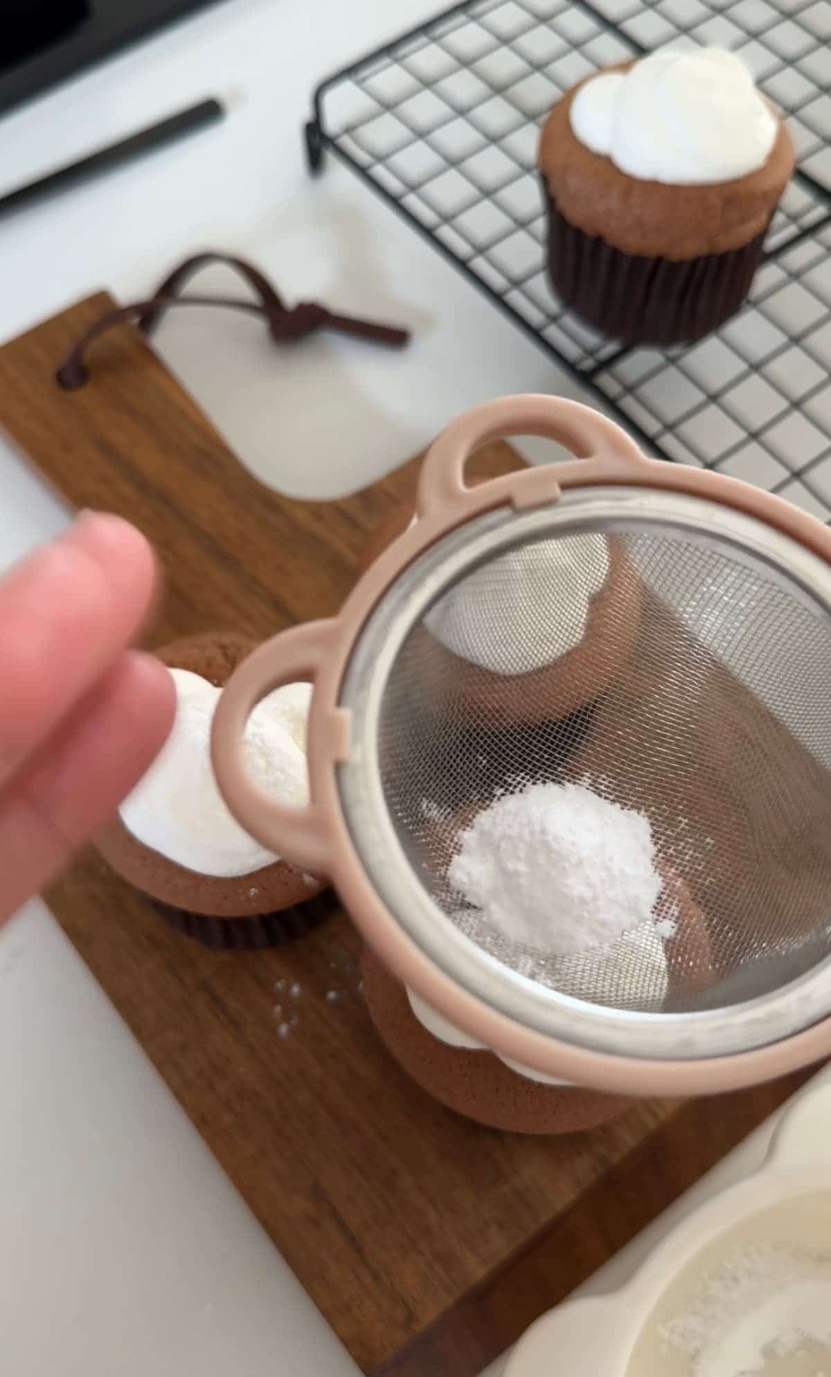 白くまのカップシフォン