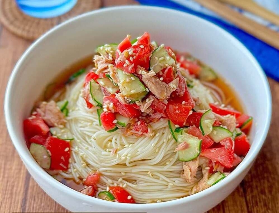 10分以内でいただきます♪「アレンジそうめん」レシピ